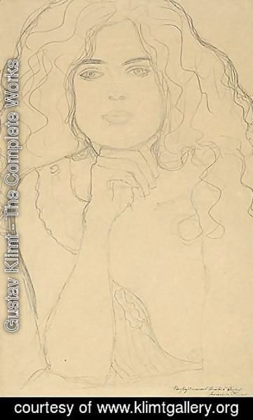 Gustav Klimt - Portrait Of A Woman