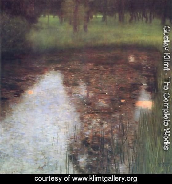 Gustav Klimt - The Swamp