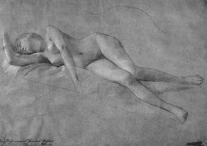 Gustav Klimt - Female Nude 2