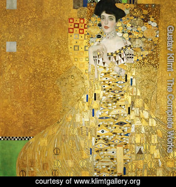 Gustav Klimt - Portrait Of Adele Bloch Bauer I
