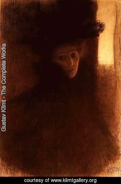 Gustav Klimt - Lady With Cape