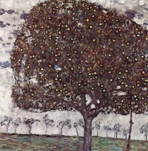 Gustav Klimt - Apple Tree II 1916