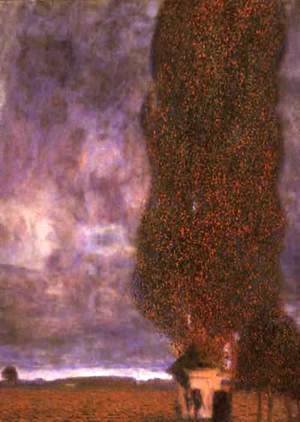 Gustav Klimt - The Large Poplar II