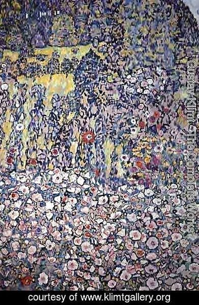 Gustav Klimt - Garden On The Hill