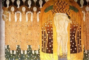 Gustav Klimt - Praise To Joy The God Descended