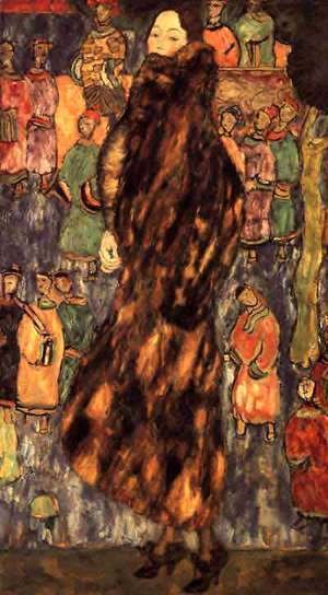 Gustav Klimt - Polecat Fur The (unfinished)