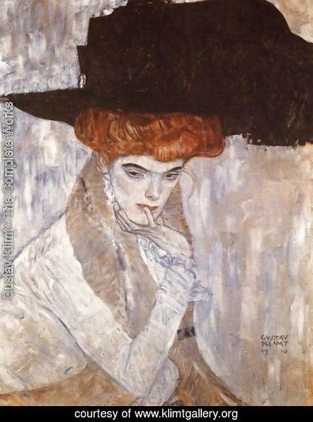 The Black Feather Hat  1910