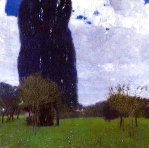 Gustav Klimt - The Tall Poplar Trees II