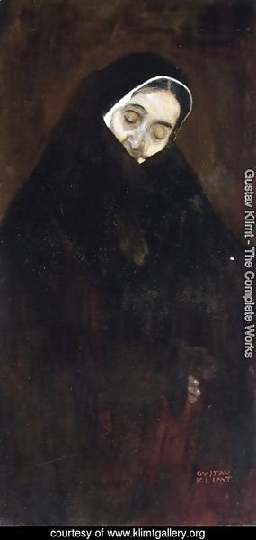 Gustav Klimt - Old Woman