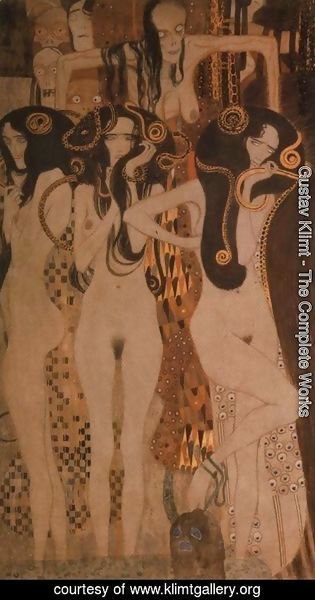 Gustav Klimt - Beethoven Frieze