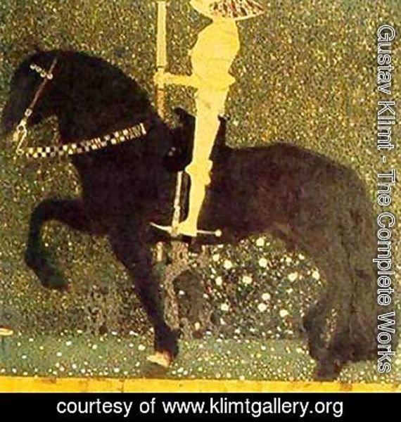 Gustav Klimt - Gold Cavalier