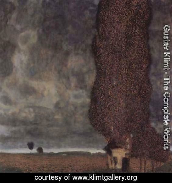 Gustav Klimt - The Big Poplar II