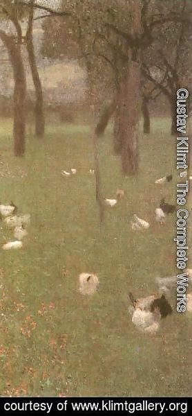Gustav Klimt - After the Rain 1899