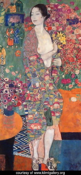 Gustav Klimt - Die Tanzerin (The Dancer) 1916-18