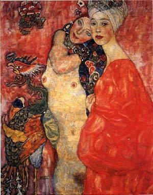Gustav Klimt - Girl-friends 1916-18
