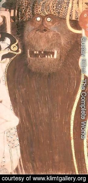 Gustav Klimt - Hostile Forces the Giant Typhoeus 1902