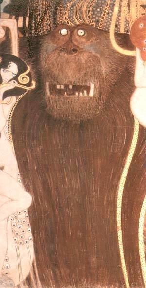 Gustav Klimt - Hostile Forces the Giant Typhoeus 1902