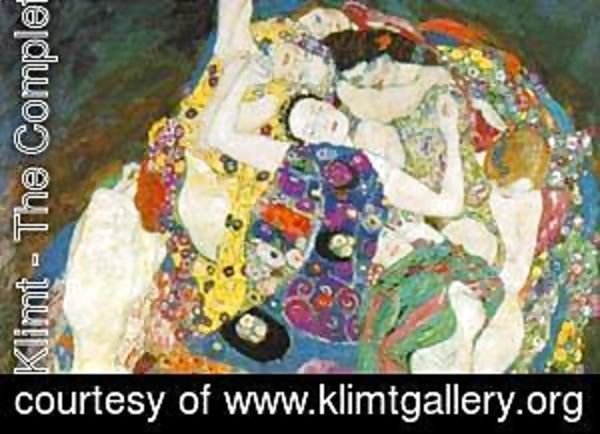 Gustav Klimt - Junge Frau