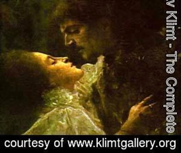 Gustav Klimt - Love Detail 1895