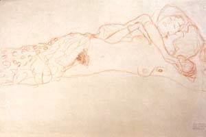 Gustav Klimt - Nude 1905-06