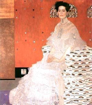 Gustav Klimt - Portait of Frieda Reidel 1906