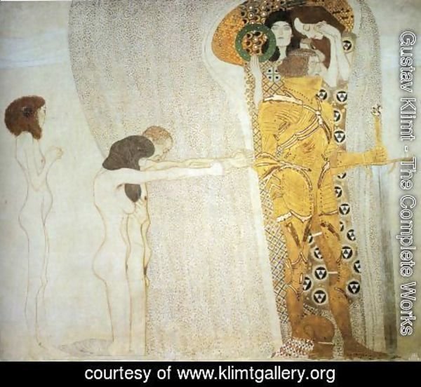 Gustav Klimt - The Bethoven Frieze I 1902