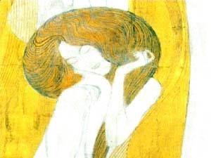 Gustav Klimt - The Bethoven Frieze II 1902