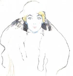 Gustav Klimt - The Dancer 1916-1918