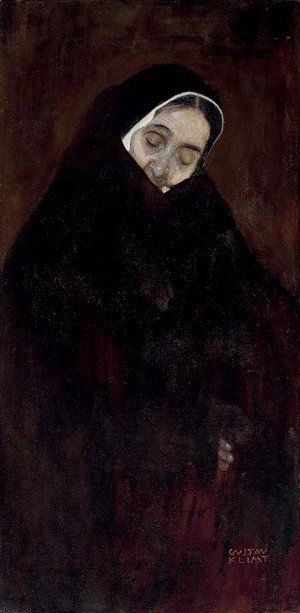 Gustav Klimt - Alte Frau