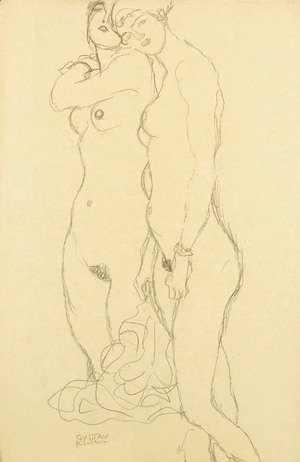 Gustav Klimt - Zwei Freundinnen