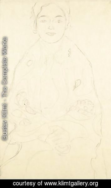 Gustav Klimt - Fraulein Lieser (Miss Lieser)