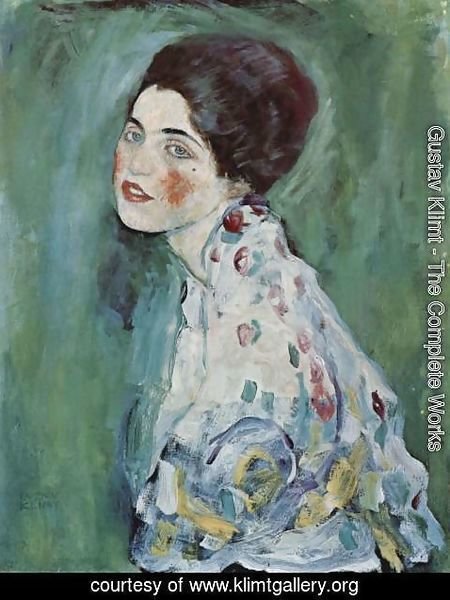 Gustav Klimt - Portrait of a lady 2