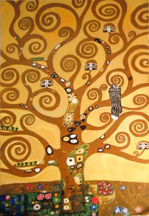 Gustav Klimt - Tree of life cropped