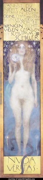 Gustav Klimt - Nuda Veritas 2