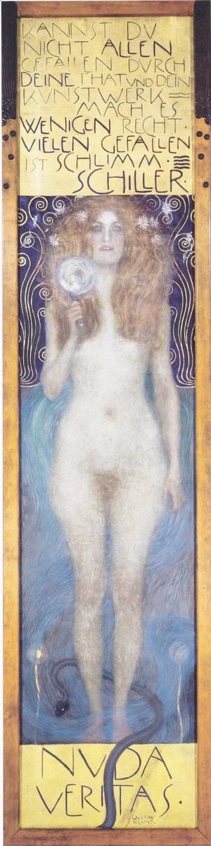 Gustav Klimt - Nuda Veritas 2