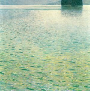 Gustav Klimt - Island in the Attersee