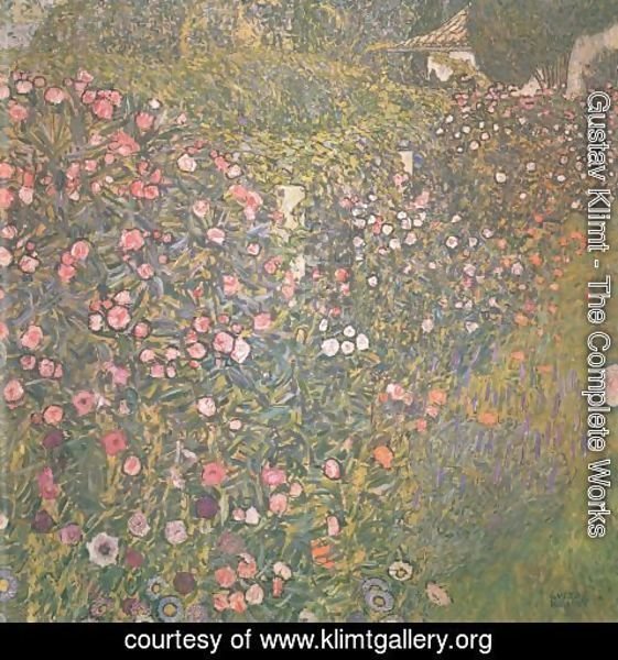 Gustav Klimt - Italian horticultural landscape