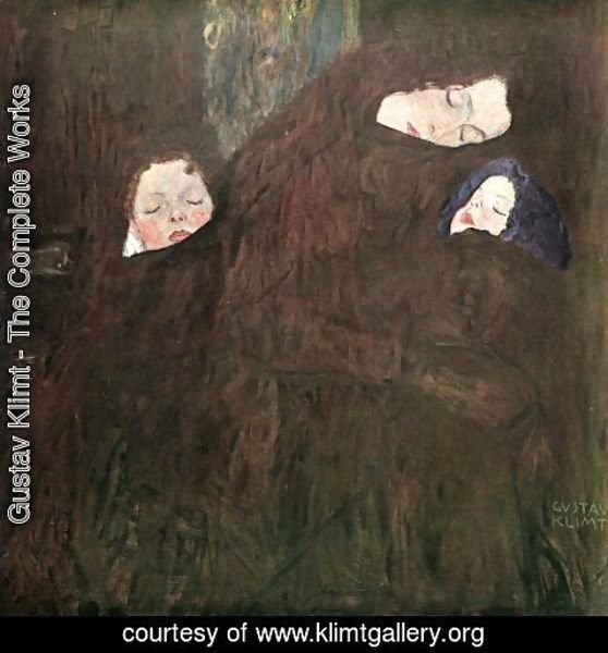 Gustav Klimt - Mother with Children