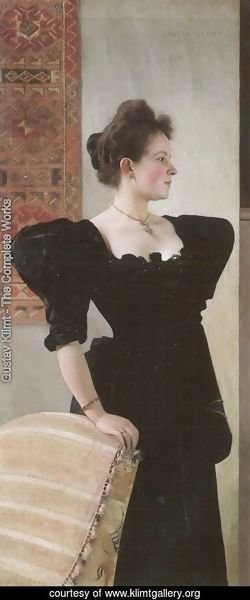Gustav Klimt - Portrait of Marie Breunig