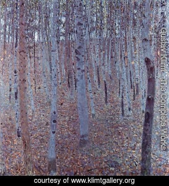 Gustav Klimt - Buchenhain