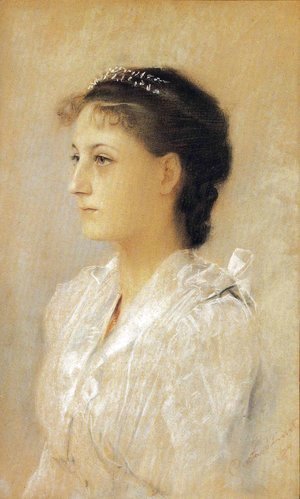 Gustav Klimt - Emilie Floge, Aged 17