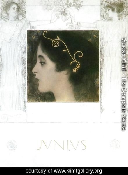 Gustav Klimt - Junius