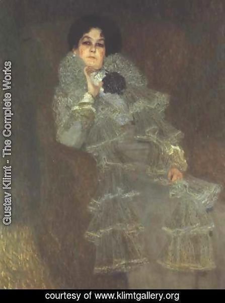 Gustav Klimt - Portrait Of Marie Henneberg