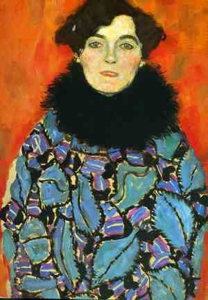 Gustav Klimt - Portrait Of Johanna Staude (unfinished)