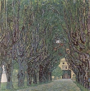 Gustav Klimt - Avenue In Schlob Kammer Park