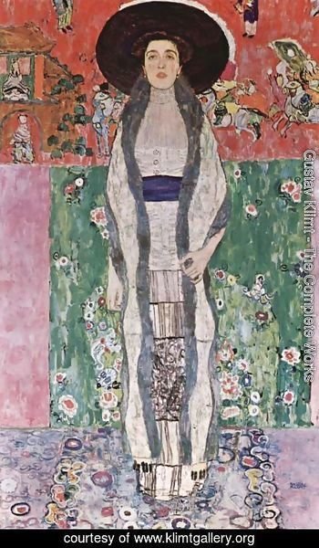 Gustav Klimt Portrait Of Adele Bloch Bauer II Painting