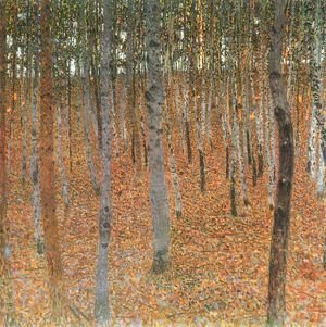 Gustav Klimt - Beech Forest Buchenwald I