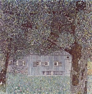 Gustav Klimt - Farmhouse In Upper Austria
