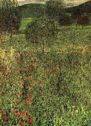 Gustav Klimt - Landscape Of A Garden