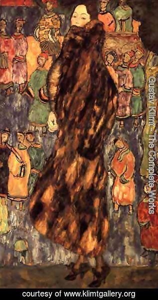 Gustav Klimt - Polecat Fur The (unfinished)